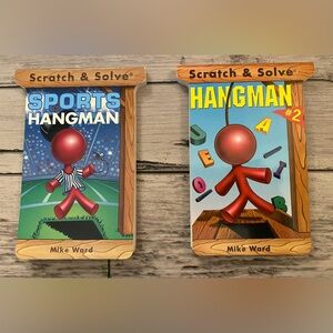 Scratch & Solve Hangman Puzzle Books